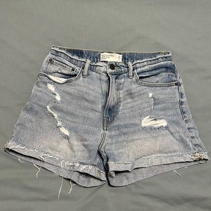 Abercrombie & Fitch Curve Love High Rise Short